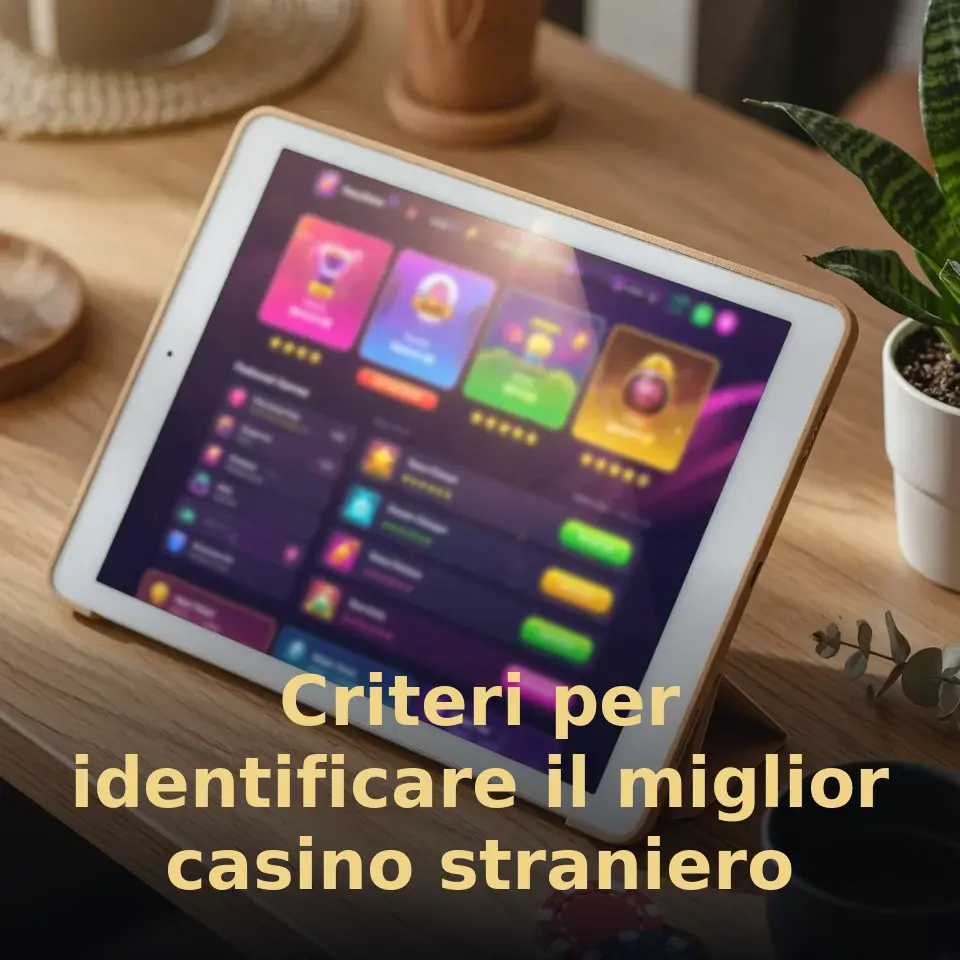 Criteri per identificare il miglior casino straniero